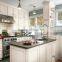 Affordable modern home kitchen cabinets with Artificial stone top,island