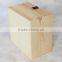 Customized high gloss wooden tea box with glass lid
