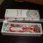 Good quality medical grade derma roller with Changeable Heads and Vibrating Skin Roller LED Light