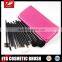 15pcs Makeup Brushes Set with red pouch