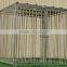 Europe Style Bars Dog Kennel with Solid Metal Roof