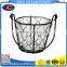 Iron Netting Glass Candle Holder Jars