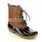 Women's Lace Up Winter Bean Boots