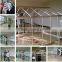 high quality cheap and beatiful garden greenhouse-4rooms