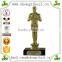 Factory Custom made home decoration polyresin golf trophy statue