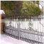 Custom height and colors steel main gate designs Electrostatic spraying