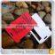 Customized Water-repellent Layered Stripes Plastic Folded Luggage Tag