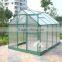 Hot sale garden decorative planting flowers metal greenhouse