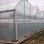 Professional design polyethylelene film multi span agricultural greenhouse