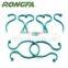 Green Eight Shape Plastic Clips
