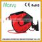 pneumatic air inflation supply automatic retractable 15m PVC air hose reel