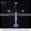 Top fashion good quality crystal standing candelarba 2017