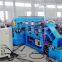 Carriage steel floor plate forming machine