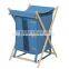 Aluminum Frame Folding Laundry Hamper Washing Clothes Collapsible Laundry Basket