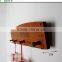 2015 custom brown wooden wall shelf