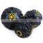 The dog sound strange leaking water ball hard rubber ball 7.5cm small dog pet lienteric tooth chew toy.