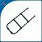 CreateFun Customized Wholesale Outdoor Trampoline Ladder