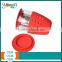 Wholesale Wine Tea Beer Color Cup Silicone Cover with Round Bottom Drink Coffee Glass Cup