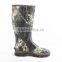 neoprene or cotton lining camouflage camo rubber hunting boots