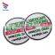 high quality newly custom letter embroidery patch