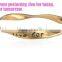 Reach for the stars engraved logo twist bangle personalized custom couple love bangle for 2017 Valentine's Day gifts