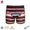 Wholesale Cheap Price Men Stripe Printed Cotton Basic Boxer Shorts