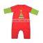 Fake Two Piece Baby Boy Romper Long Sleeve Christmas Romper