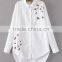 Runwaylover EY2386B New Design 2017 Ladies Fashion Embroidery Blouse