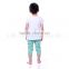 Small children's children's clothing male cotton short sleeved pants suit Maria Tung two set new summer starting