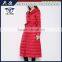 China Manufacturer Red Winter Cold Women Down Jackets