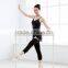 Ballet dance wear girl dance capri leggings with skirt