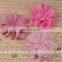 2.75" Scallop Ruffuled Ballerina Chiffon Petal Flowers Baby Headbands flower Infant Headbands QueenBaby