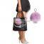 Womens Bag Decoration Charm Handbag Pompom Real Fox Fur Keychains