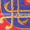 TOROS ladies 55*55 square pure head turkey silk scarf