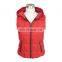 Good Reputation High Quality Warm Red Ladies Jacket Vest