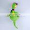 creative animal plush stuffed toy green duck gecko toy