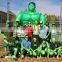 Game advertising giant inflatable hulk 4mH