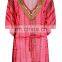 BEADED FRONT TIE DYE KAFTAN Embellished Tie Print Kaftan For Women Summer Wear