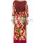 Viscose material Embroidred long length 3/4 sleeve designer lady kurti
