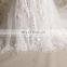 Fantastic Scoop Neck See Through Back Lace Flowers Beaded Mermaid Wedding Dress Bottom Tulle