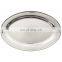 Polish mirror shiny stainless steel bar Serving Platter serving round Serving Platter