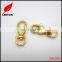 Factory supply 9mm small gold lanyard snap hook