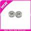 Hot selling black plastic buttons
