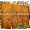 Outdoor Laser Cut Garden Corten Steel Panel