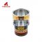 Reliable and Cheap 500ml round metal tins 4 liter tin can 32oz box with brush