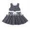 Girls' Dress 2020 Summer Baby Girls' Dress Sleeveless Polka Dot Fashion