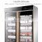Stainless steel sideboard disinfection cabinet commercial double door large capacity disinfection cupboard