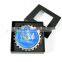 Fashionable Premium Carbon Fiber Blue JP Grill Logo