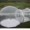 2020 Half-transparent Inflatable Dome Tent Inflatable Bubble Hotel Tent For Sale