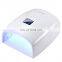 2020 New Product 48W 4 Timers Cordless Rechargeable LED UV Nail Lamp for Salon